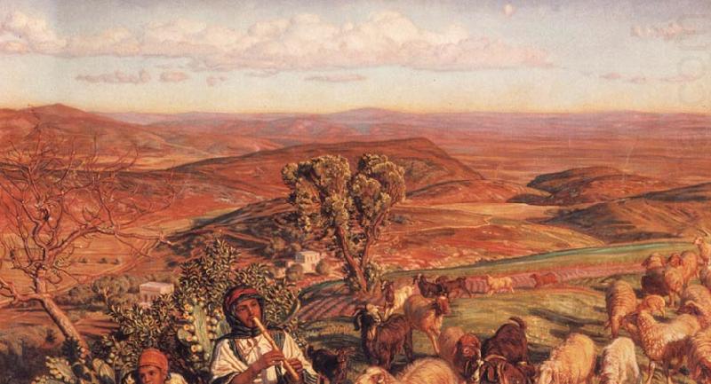William Holman Hunt The Plain of Esdraelon from the Heights above Nazareth china oil painting image
